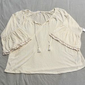 Old Navy Peasant BoHo Top - New
